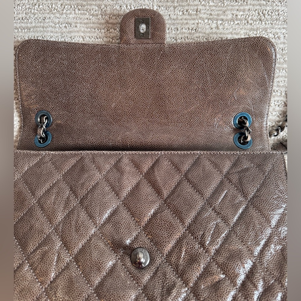 Chanel Crumpled Grained Calfskin CC Crave Flap - Picture 7 of 17